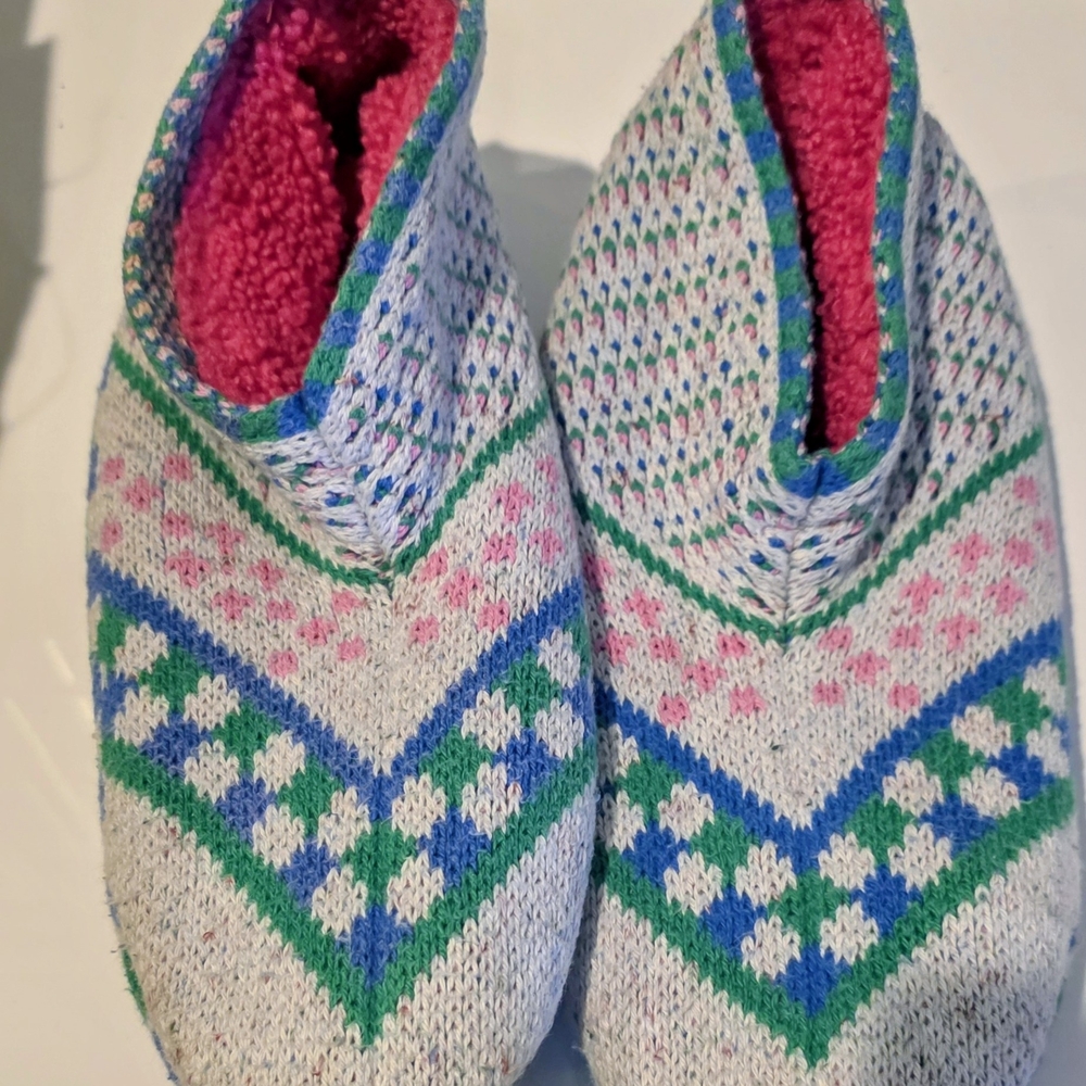Bombas Multicolor Knit Slippers